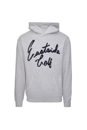 Men's Merino Wool  Blend Hooded Sweater Heather Grey