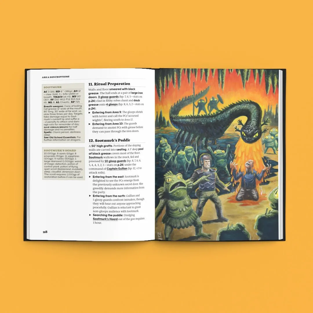 Old-School Essentials Official Adventure Scenario: Adventure Anthology 2