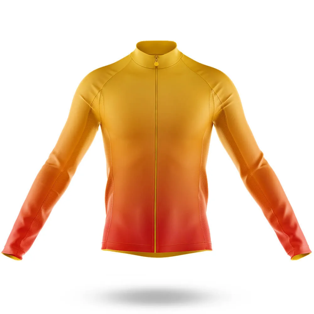 Orange To Yellow - Men's Cycling Kit