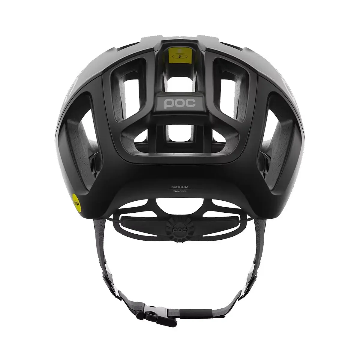 POC Ventral MIPS Cycling Helmet - Uranium Black Matt