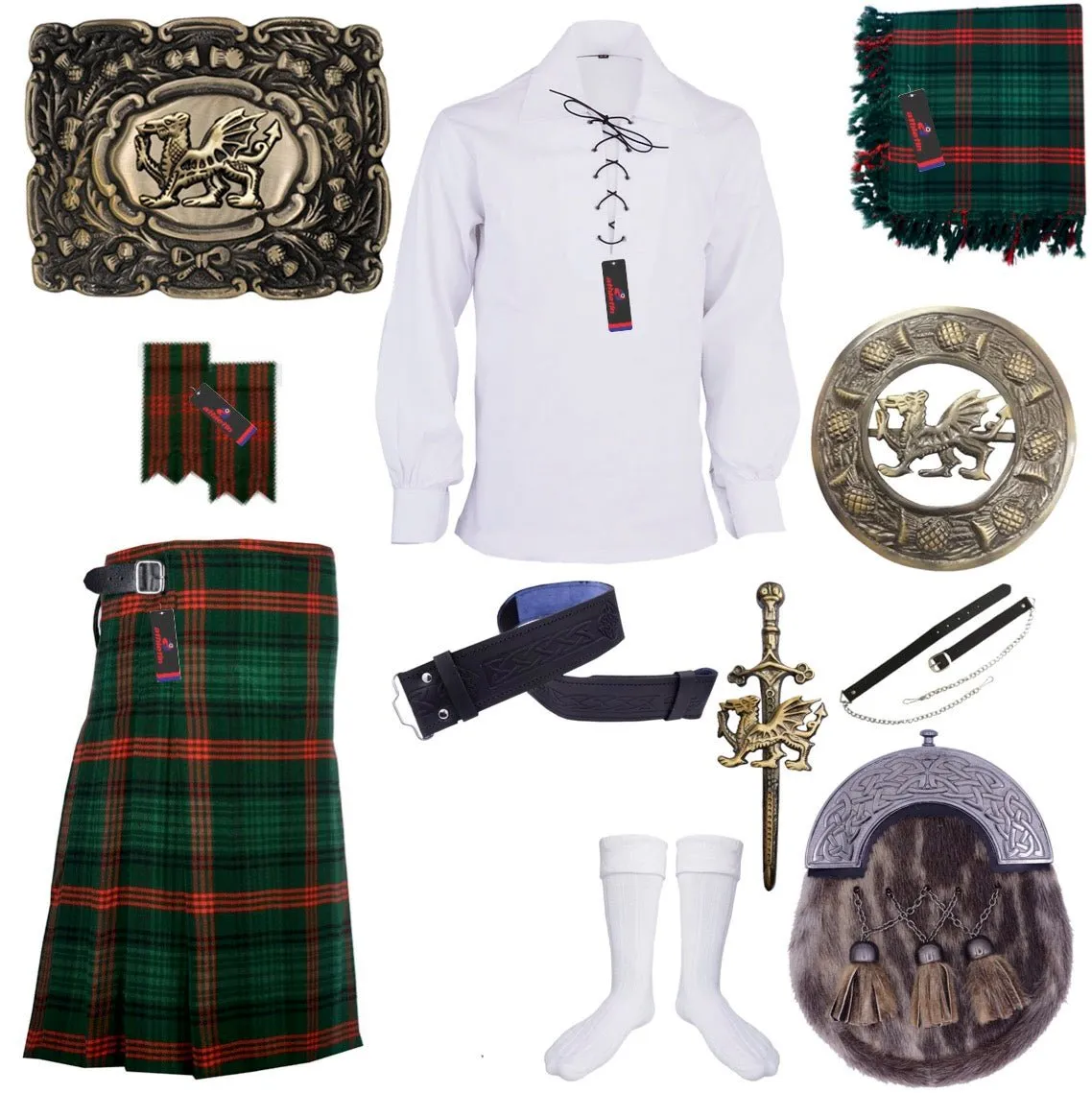 Ross Hunting Tartan Kilt - Highland Tradition Redefined
