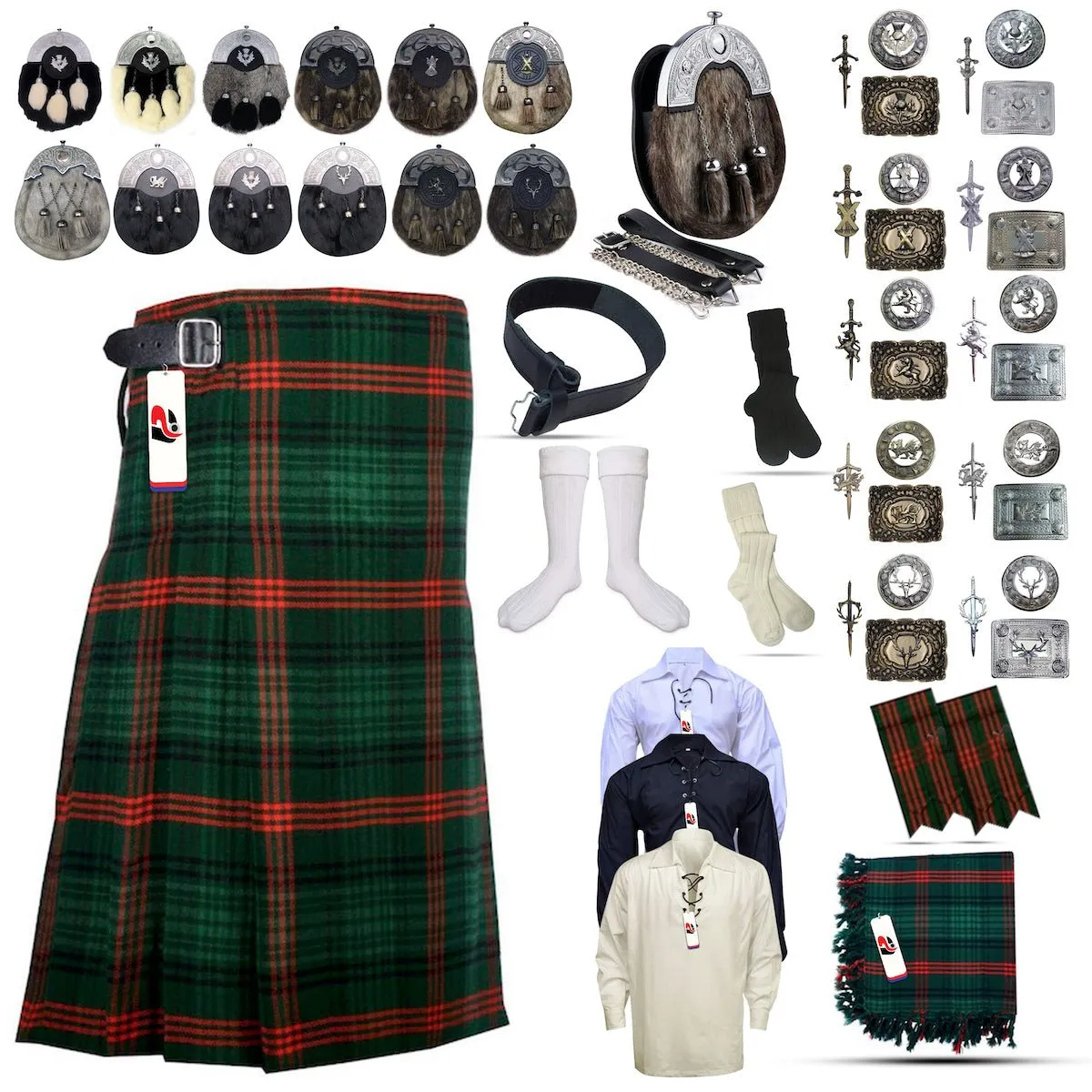 Ross Hunting Tartan Kilt - Highland Tradition Redefined