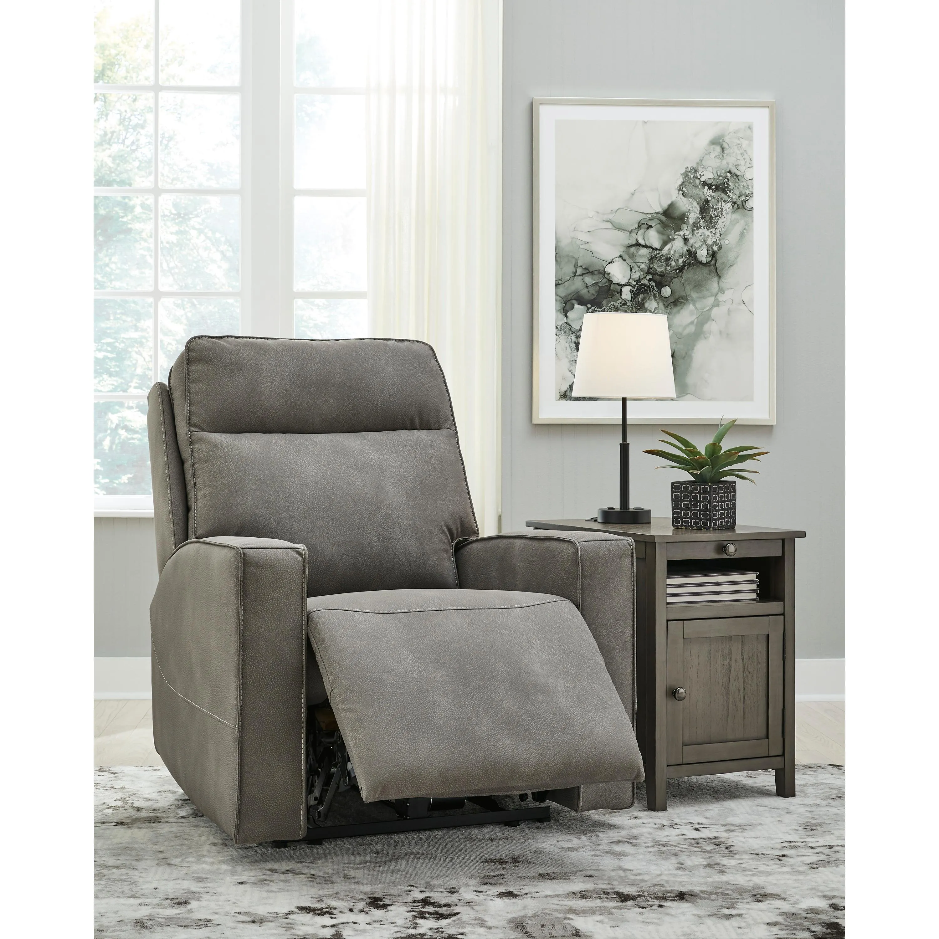 Signature Design by Ashley Next-Gen Durapella Power Fabric Recliner 4510206C