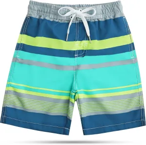SIX ISLANDS Boys Swim Trunks - Quick-Dry, Comfortable, Ages 5/6 to 18/20 - Fun Patterns, Durable Design Boys Bathing Suit