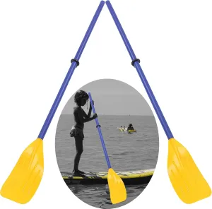 Small Kayak Paddles, Plastic Canoe Paddle for Children, yellow