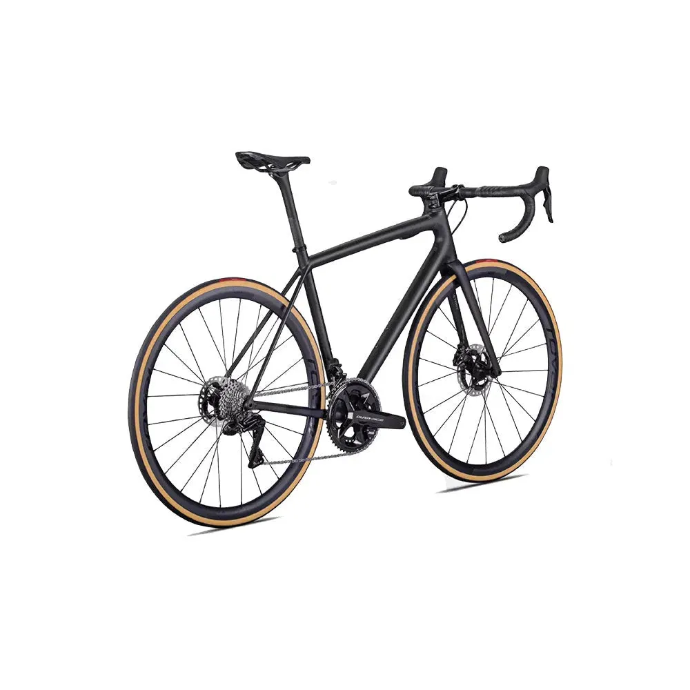 SPECIALIZED Sworks AETHOS 2022 Shimano Dura Ace 9200 Complete Road Bike - Carbon / Chameleon Eyris Color Run / Chrome Foil