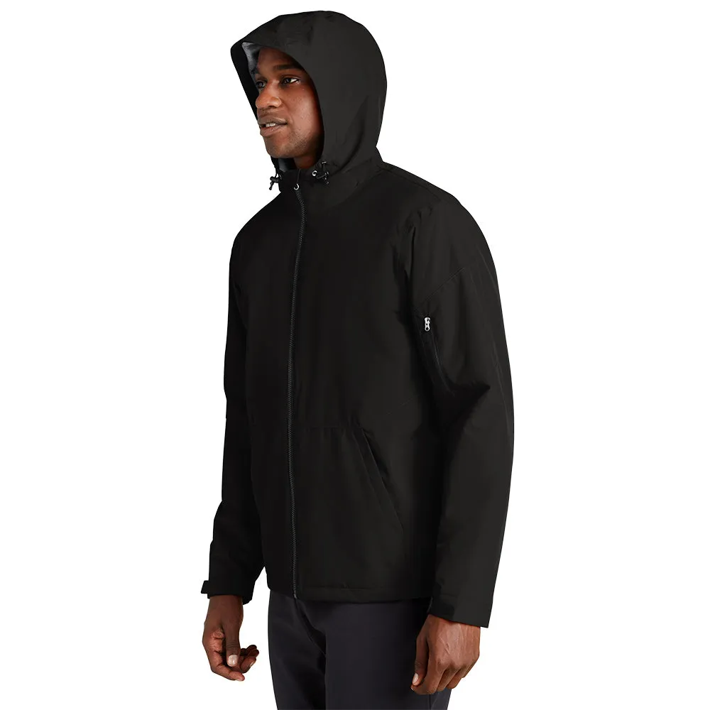Sport-Tek® Waterproof Insulated Jacket - Black