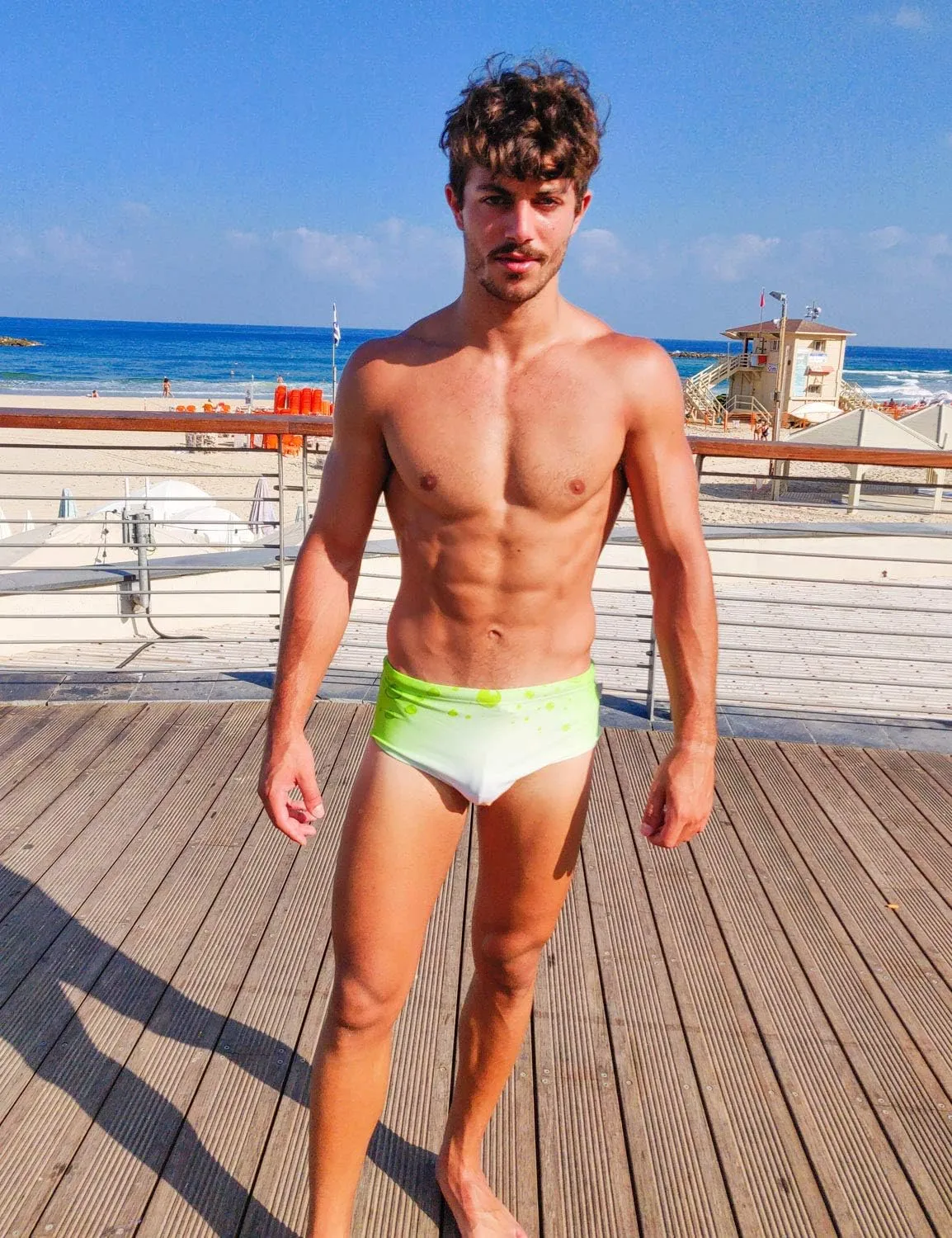 Taddlee Men Swimwear Swim Briefs Bikini Board Surf Shorts Boxer Trunks Swimsuits Red