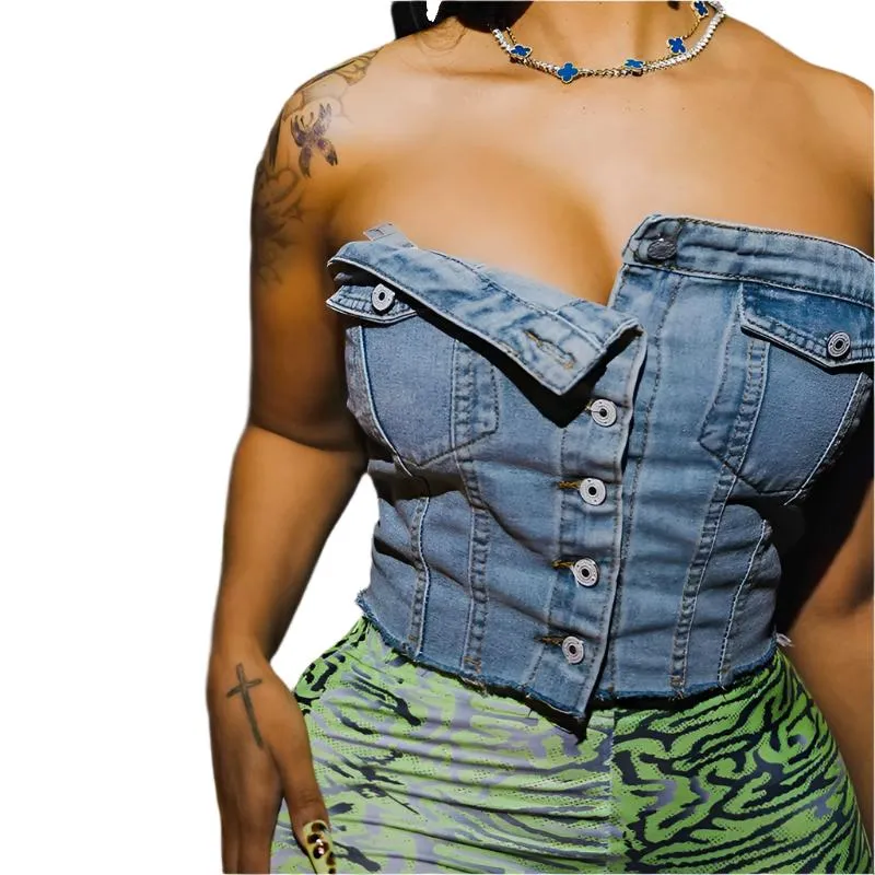 TEEK - Solid Denni Pocket Midriff Top