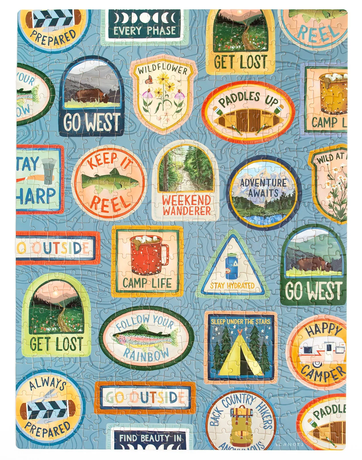 The Great Outdoors - 500 piece jigsaw puzzle