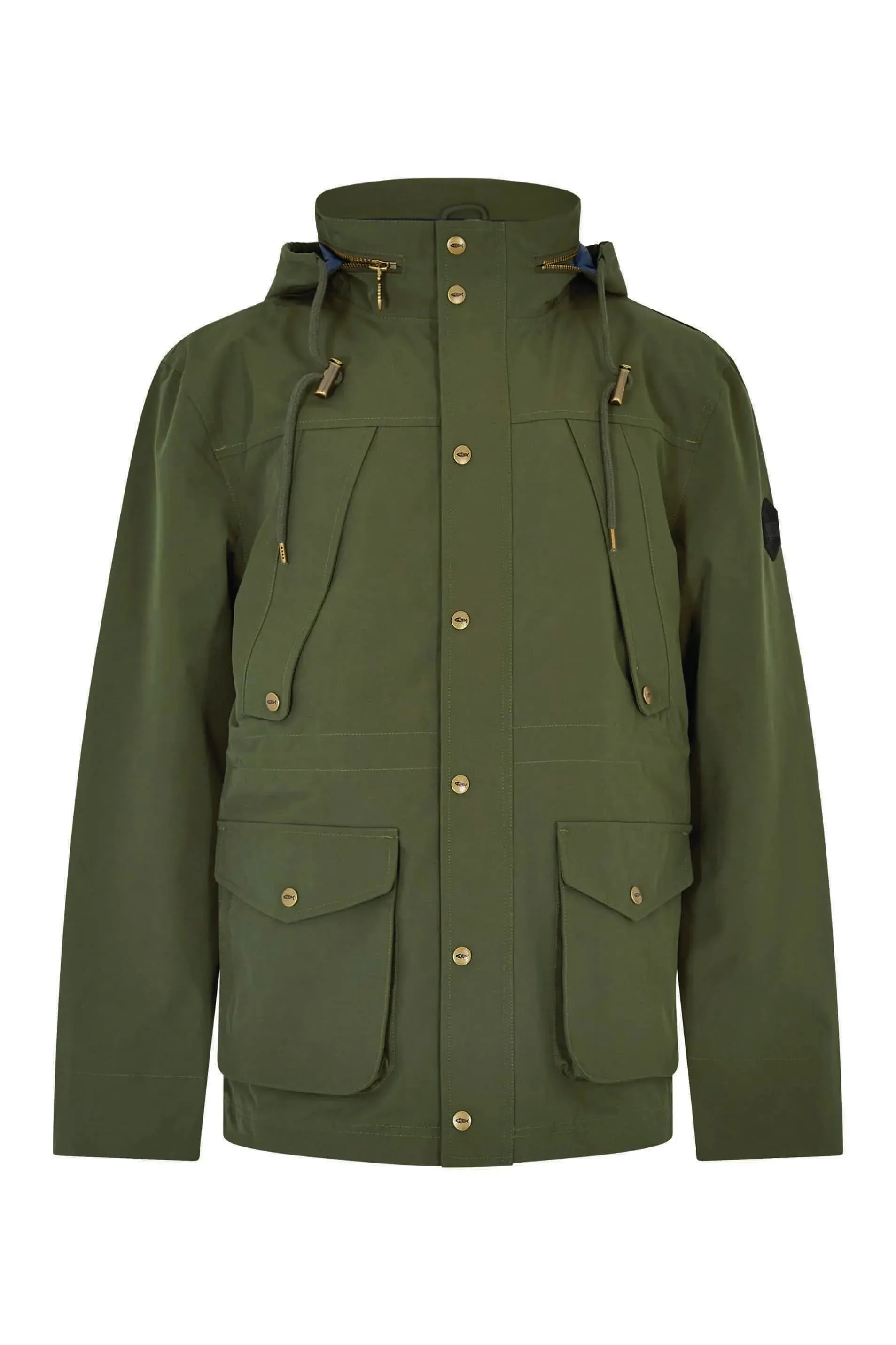 Weird Fish M Fir Green Seathwaite Waterproof Feild Jacket