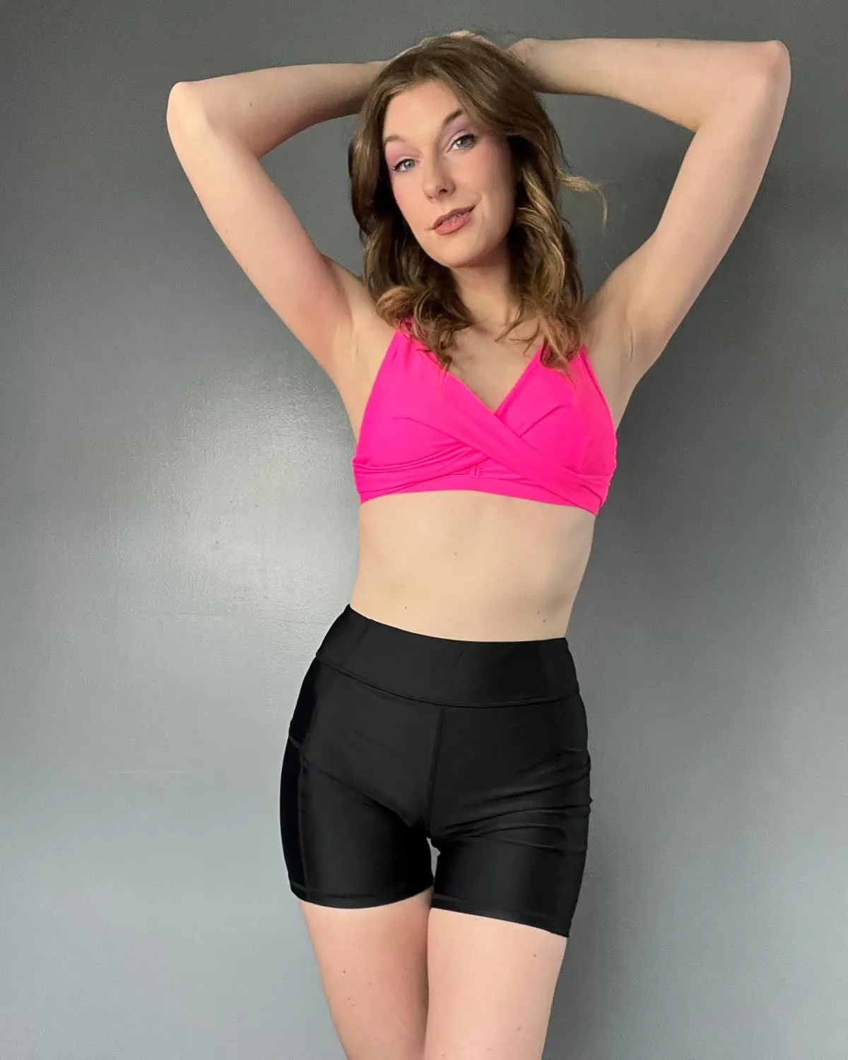 Yonique Womens Swim Shorts High Waisted Swim Bottoms Tummy Control Bathing Suit Bottom Boy Shorts(Available in Plus)